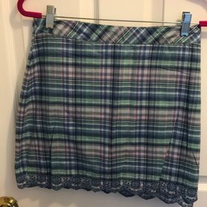 Vineyard Vines plaid skirt